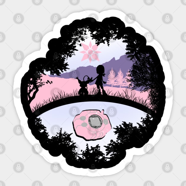 Crest of Light Sticker by itsdanielle91